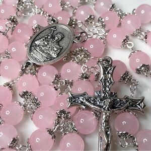 Handmade Breast Cancer Rosary